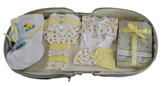 Unisex 20 pc Baby Clothing Starter Set with Diaper Bag