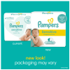 Pampers Baby Wipes Sensitive Perfume Free 3X Pop-Top Packs 168 Count