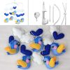 Blue Birds Baby Crib Mobile Handmade Non-Woven Musical Mobile Crib Toy Nursery Room Decor